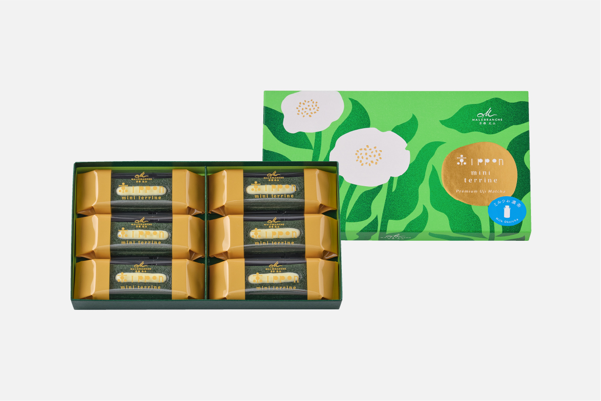 ミニテリーヌ 京ippon ミルクお濃茶 6個入